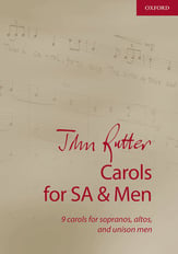 John Rutter Carols SAB Choral Score cover